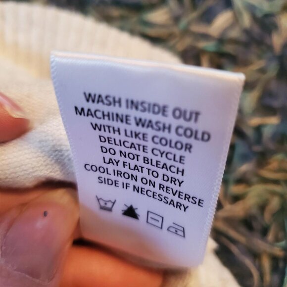 Vintage Lounge Winter Turtleneck Sweater Plus Size White Heather Academia - Picture 8 of 8